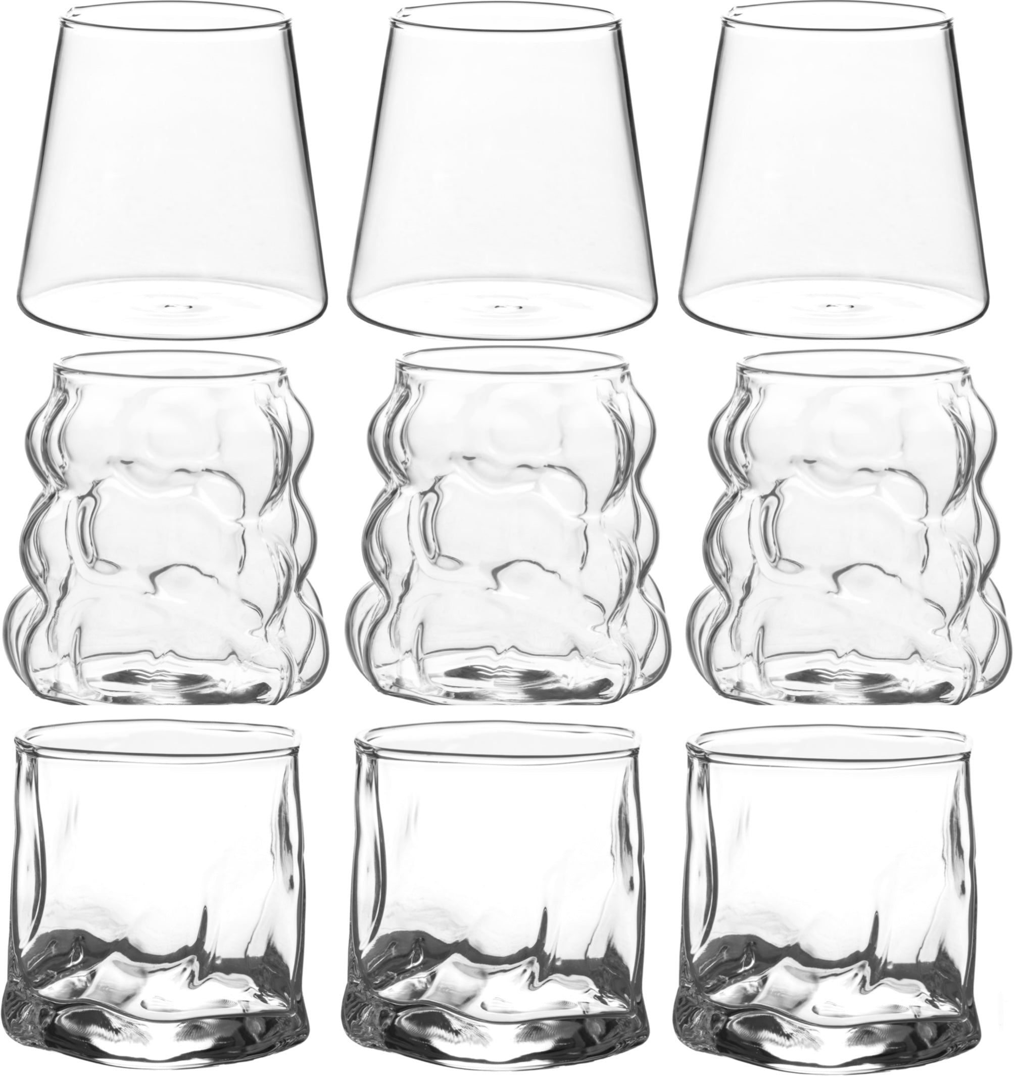 Bestseller Bundle 1 (9 & 6 Gläser-Set)